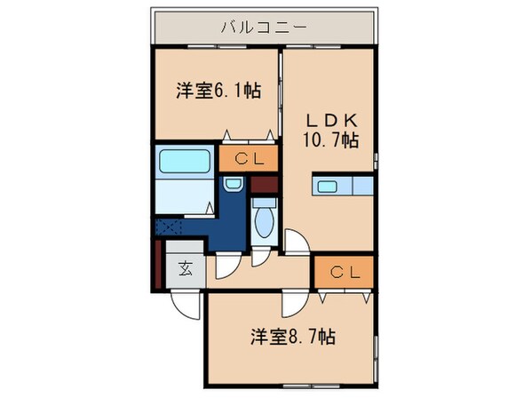 ロワイヤルＴ．ＮⅡの物件間取画像